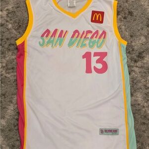 Manny Machado San Diego Padres Limited Edition Basketball Jersey NEW, Size L